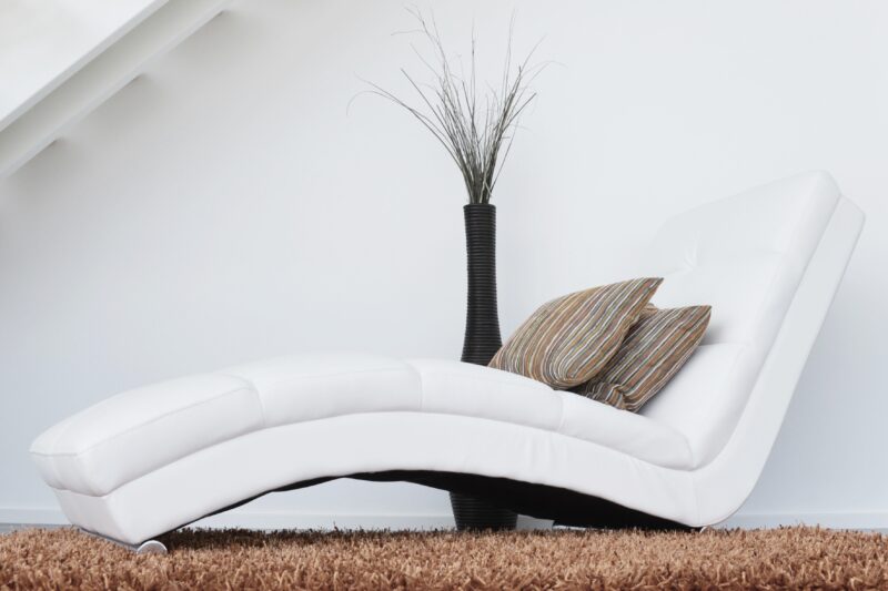 chaise longue moderne